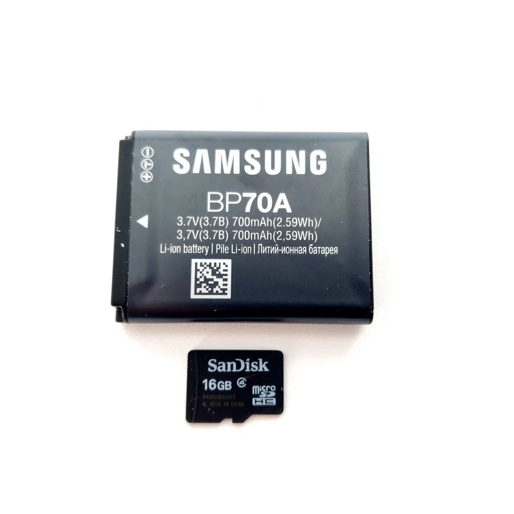 Samsung DualView DV150F 16.2MP Digital Camera White Complete In Box Tested Works